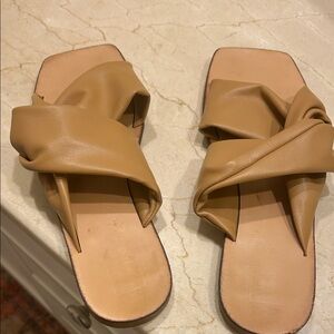 Women's Tan Sandals- super soft leather